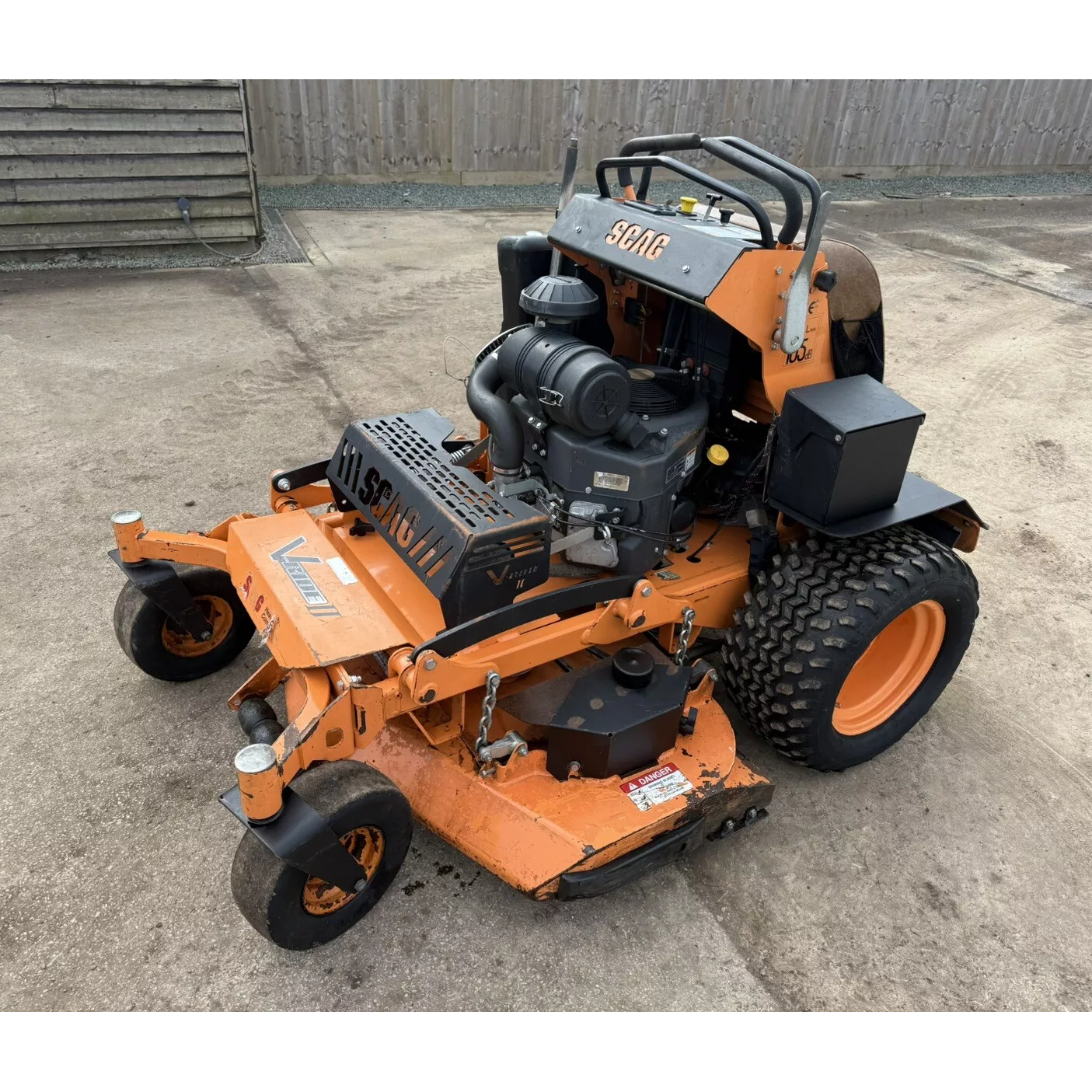 2021 SCAG V RIDE -11 48 INCH ZERO TURN STAND ON LAWN MOWER| 1096 Hours